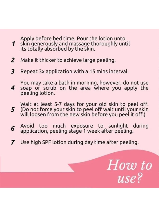 SCD Peeling Skin Lotion 100ml High Quality Exfoliating Lotion Designed to Remove Dead Skin Improve Tone and Texture Leaving Skin Clean Fresh and Smooth Daily Use Results Fast Visible Guaranteed - Image 5